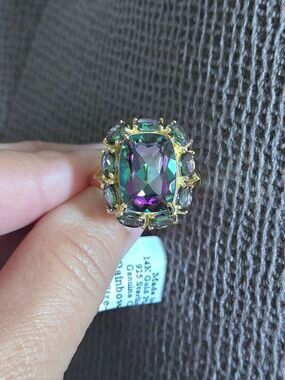 Shivam Rainbow🌈 Quartz Ring💍 - NWT